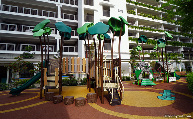 Tampines Greenview Playground Overview