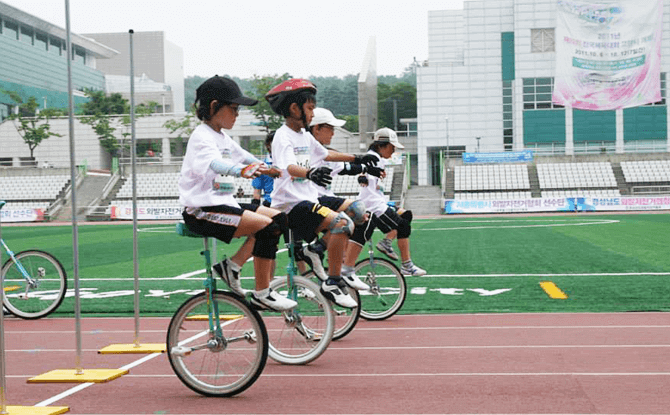 Unicycling