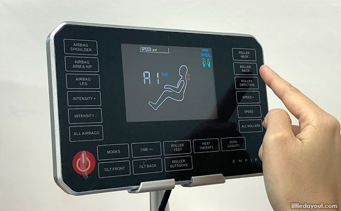 Touchscreen control pad