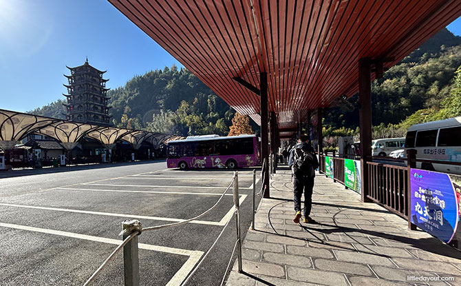 Zhangjiajie: A Nature-Loving Family’s Epic Travel Adventure In Hunan, China 8 shuttle bus station