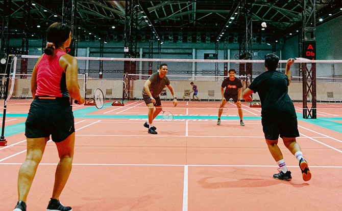 Badminton Hall at Singapore EXPO