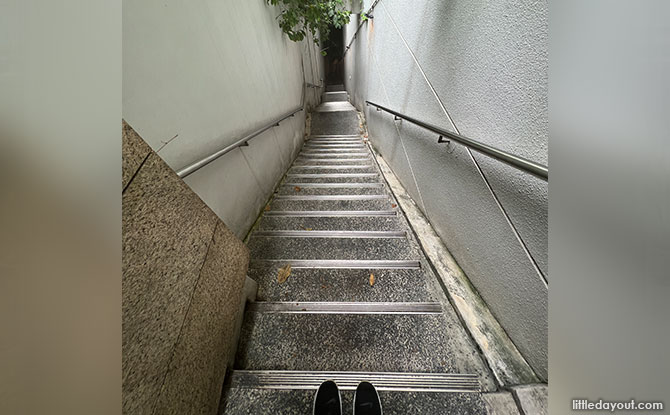 The Hidden Staircase At The Cathay: Shortcut To Sophia Hill