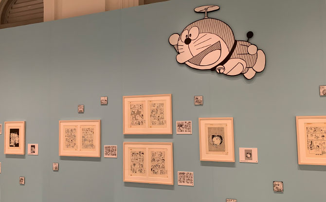 MANGA DORAEMON Original Drawings Exhibition