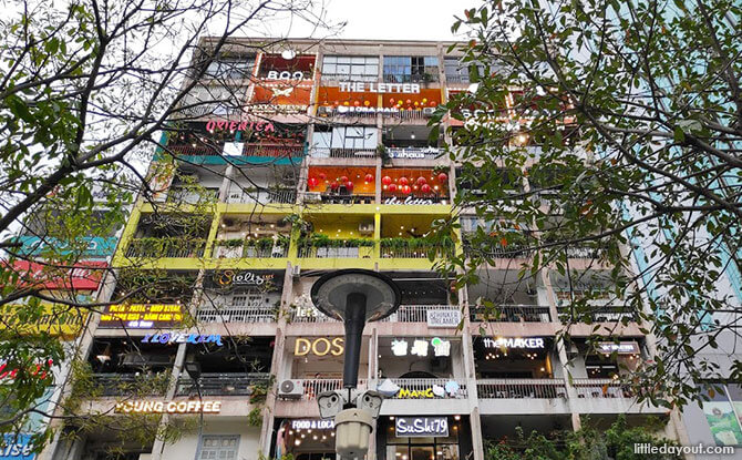 The Café Apartment building in Ho Chi Minh