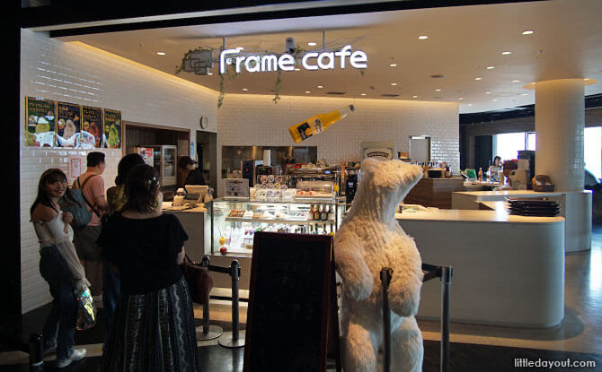 Frame Cafe, Tokyo Joypolis at Odaiba