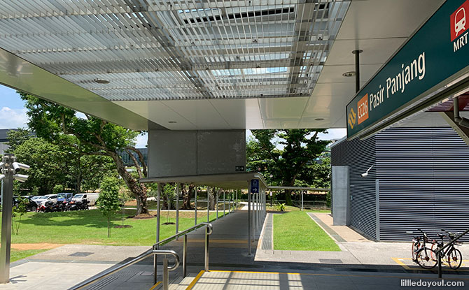 Getting to Pasir Panjang Park from the Pasir Panjang MRT Station