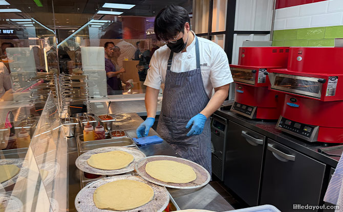 First Pizza Maru Express Opens In Singapore At i12Katong 2 Green Tea Well-being Dough