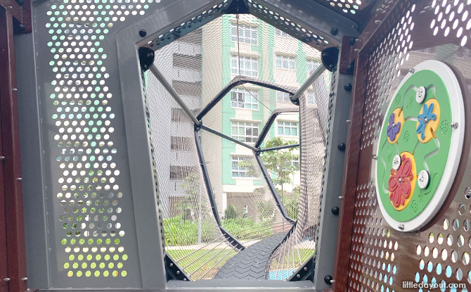 Tunnel at the Tampines Green Foliage Playground