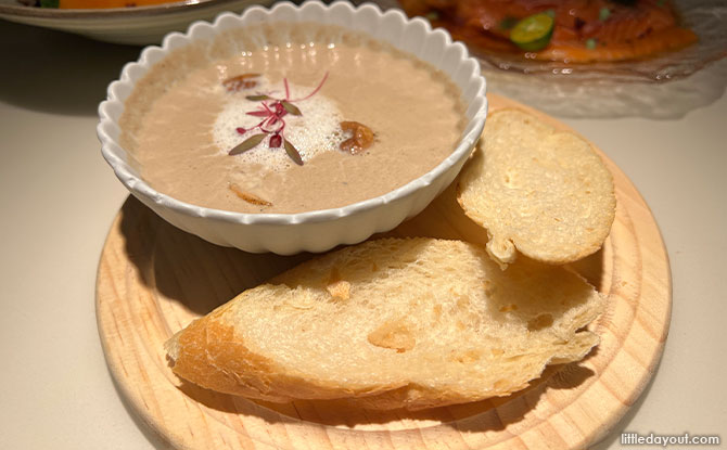 Tomacado Signature Wild Mushroom Soup