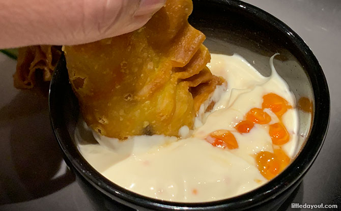 Crispy Honey Prawn Dumpling