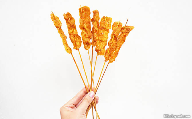 Satay Fish Sticks - Nostalgic Satay Snacks