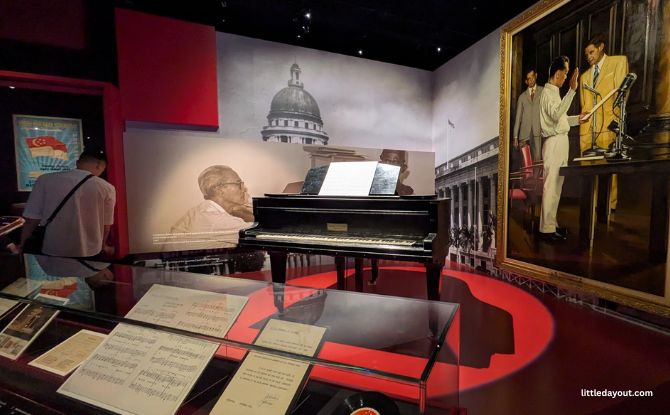 Highlights Of National Museum Of Singapore's Newly Revamped Singapore History Gallery 12 Zubir said grand piano