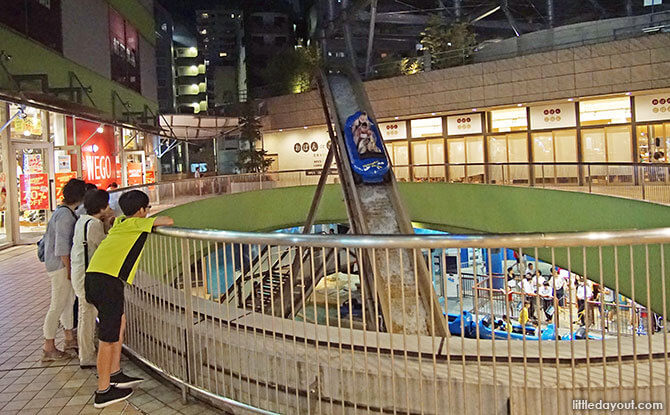 Wonder Drop, Tokyo Dome City Attractions’ water flume ride