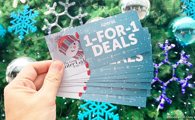 1,000 1-for-1 Deal F&B Vouchers Giveaway EVERY Weekend!