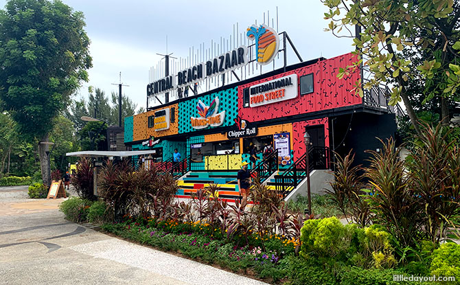 International Food Street at the Central Beach Bazaar