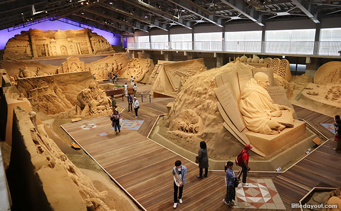 Tottori Sand Museum is an interesting one-of-its-kind museum