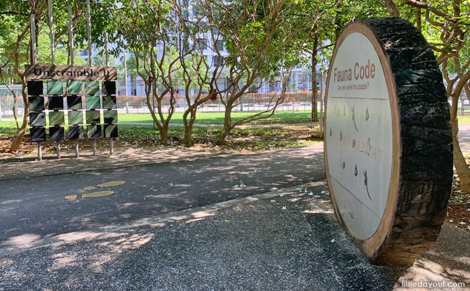 Puzzles at Yishun Park