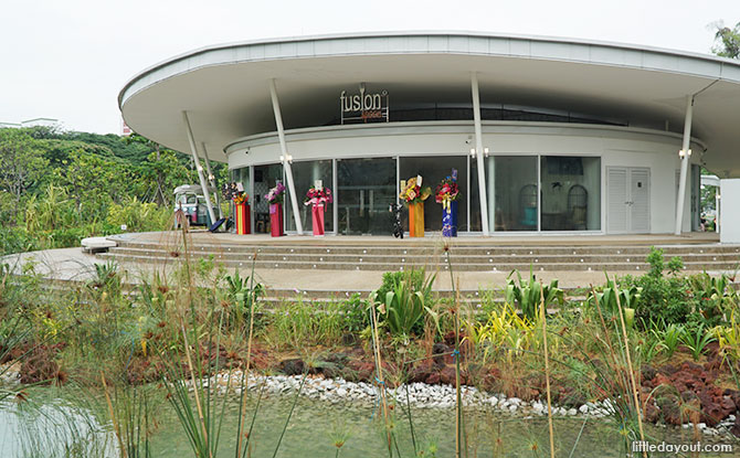 Fusion Spoon restaurant at Clusia Cove, Jurong Lake Gardens.