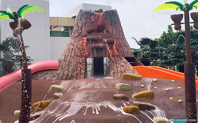 Volcano at the Water Park