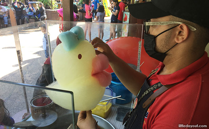 Cotton candy, Lost World of Tambun in Ipoh