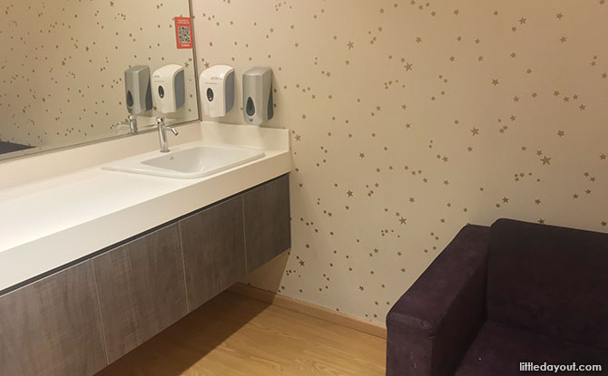 TANGS Orchard Breastfeeding Room