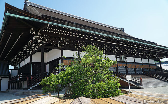 Shishinden or Hall for State Ceremonies, Kyoto Imperial Palace