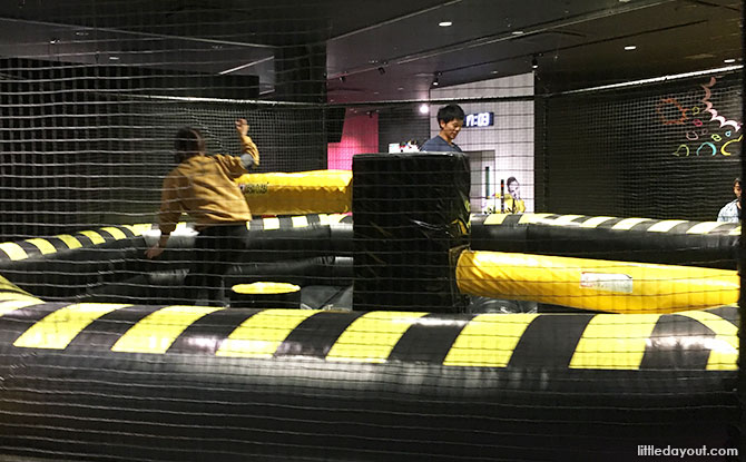 Ninja challenge, VS Park, Osaka, Japan