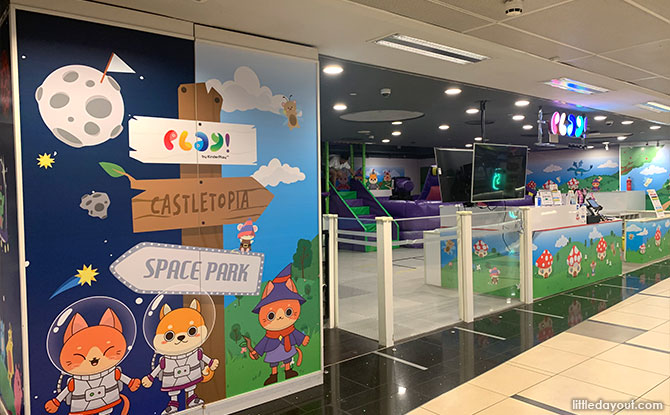 Indoor playground at Changi Airport Terminal 3