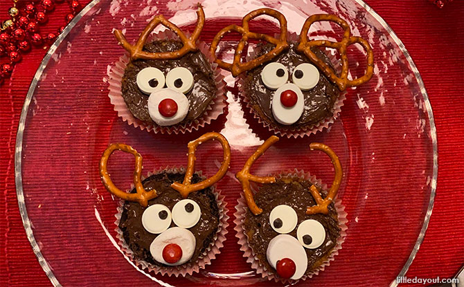 Reindeer cupcakes