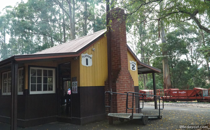 Stations on Puffing Billy Line