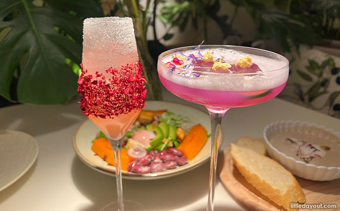 Floral Cocktails at Tomacado