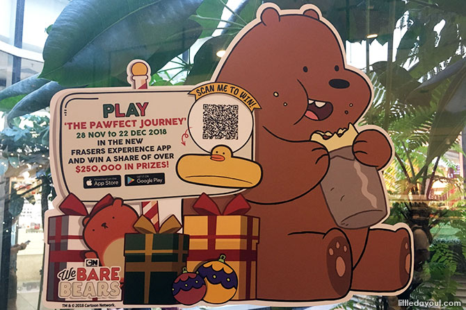 Changi City Point's Christmas Carnival 2018: We Bare Bears