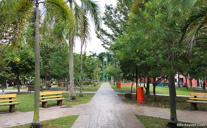 Paths at Tampines Central Park