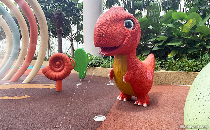 Toddler Dino Zone at the Causeway Point Water Playground