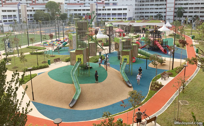 Getting to the Mega Playground at The Arena, Keat Hong, Chua Chu Kang