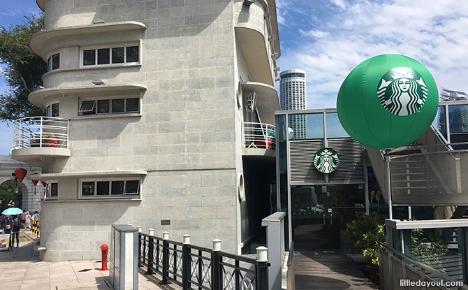 Starbucks at Merlion Park, Singapore