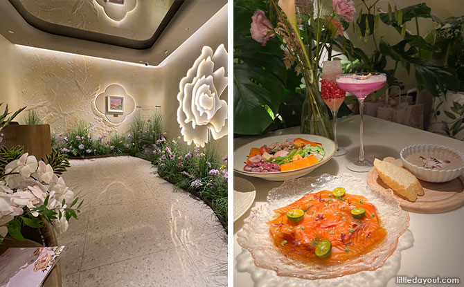 Dine Among Flowers at Tomacado’s First Singapore Outlet