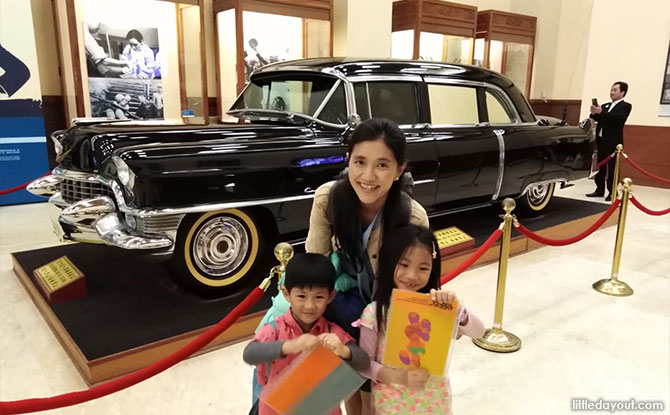 Exhibits at the Chiang Kai Shek Memorial Hall