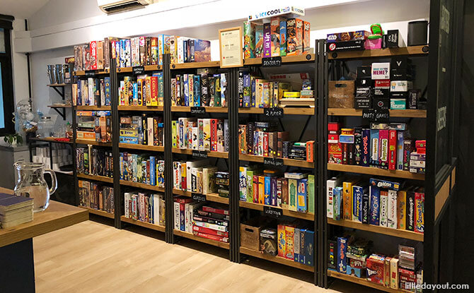 Board games at King and the Pawn