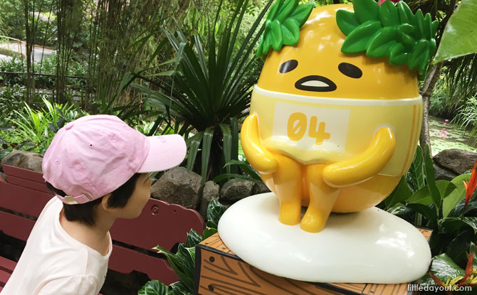 Easter Egg-stravaganza with Gudetama at Jurong Bird Park