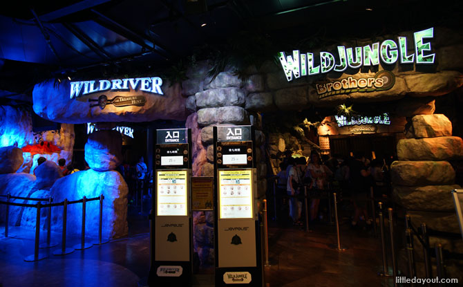 Wild River The Treasure Hunt 4D ride