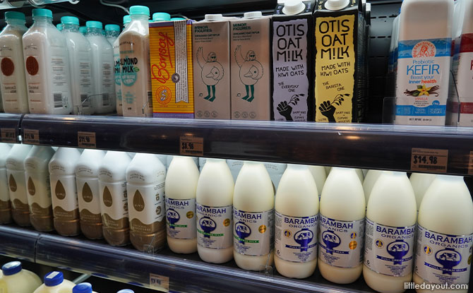 Australian brand Barambah Organic milk