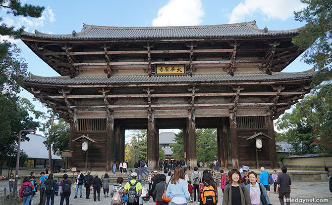 Gate at the Todaiji Temple, Nara