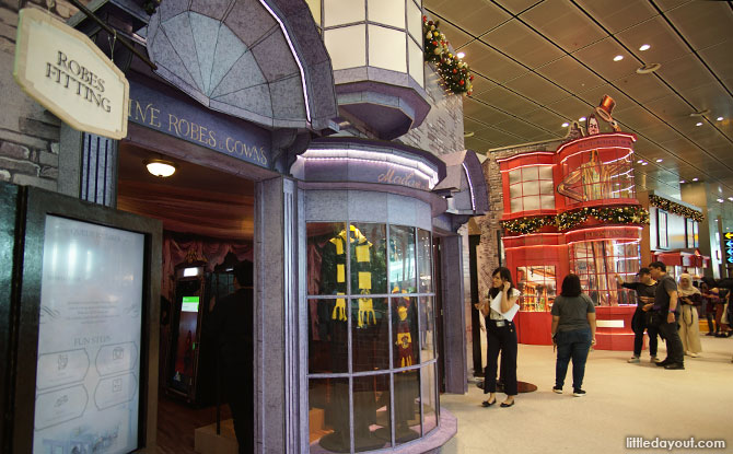 Diagon Alley Activity Area at Changi Airprort T3