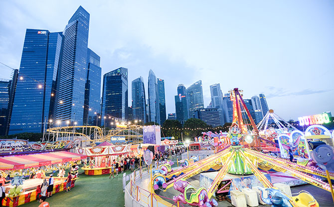 Make Epic Memories at Prudential Marina Bay Carnival