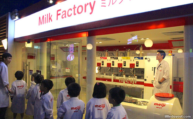 KidZania Bangkok - Milk Factory