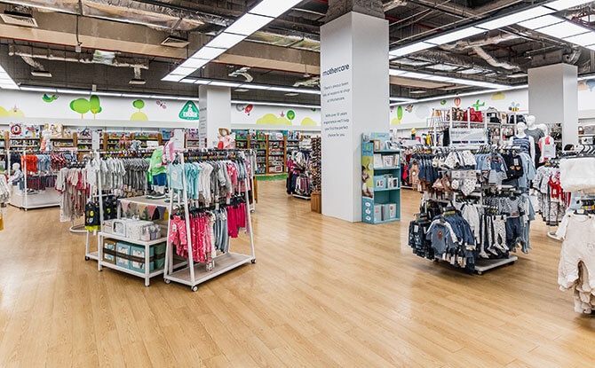 Visiting the Mothercare Experience Store