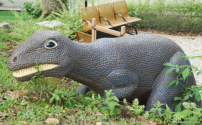 Dinosaur playground in Woodlands