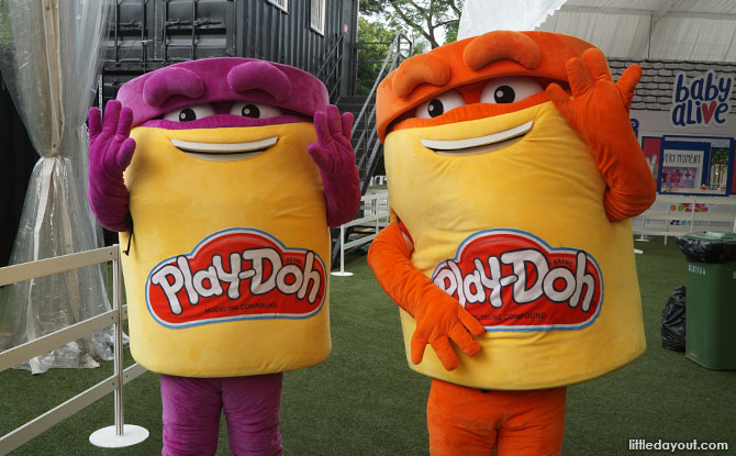 Play-Doh mascots