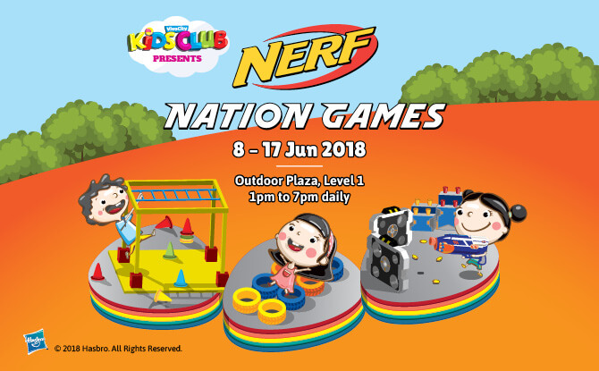 VivoCity NERF Nation Games